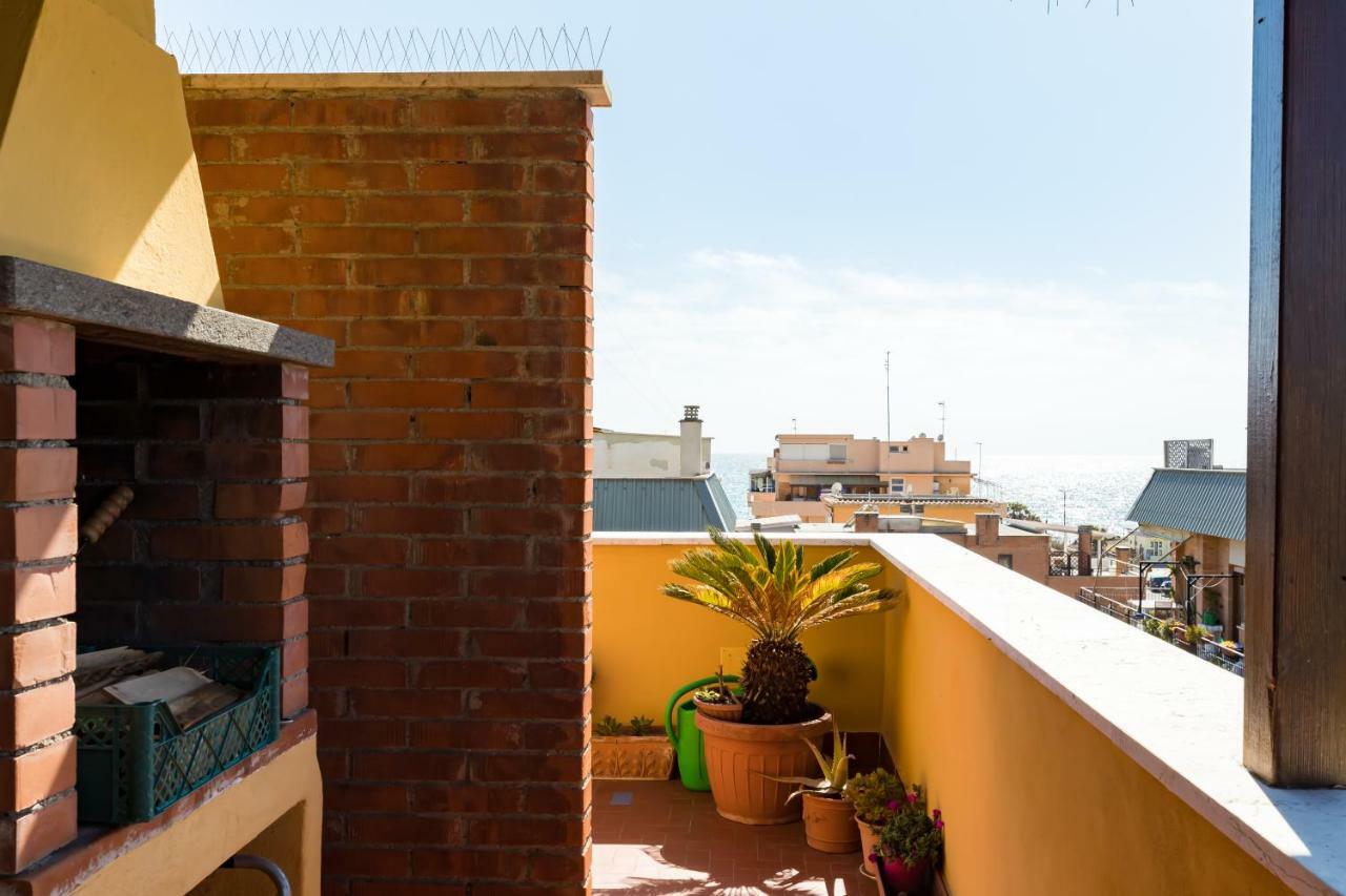 La Terrazza Sul Mare Di Roma, Wifi, Ac Apartman Lido di Ostia Kültér fotó