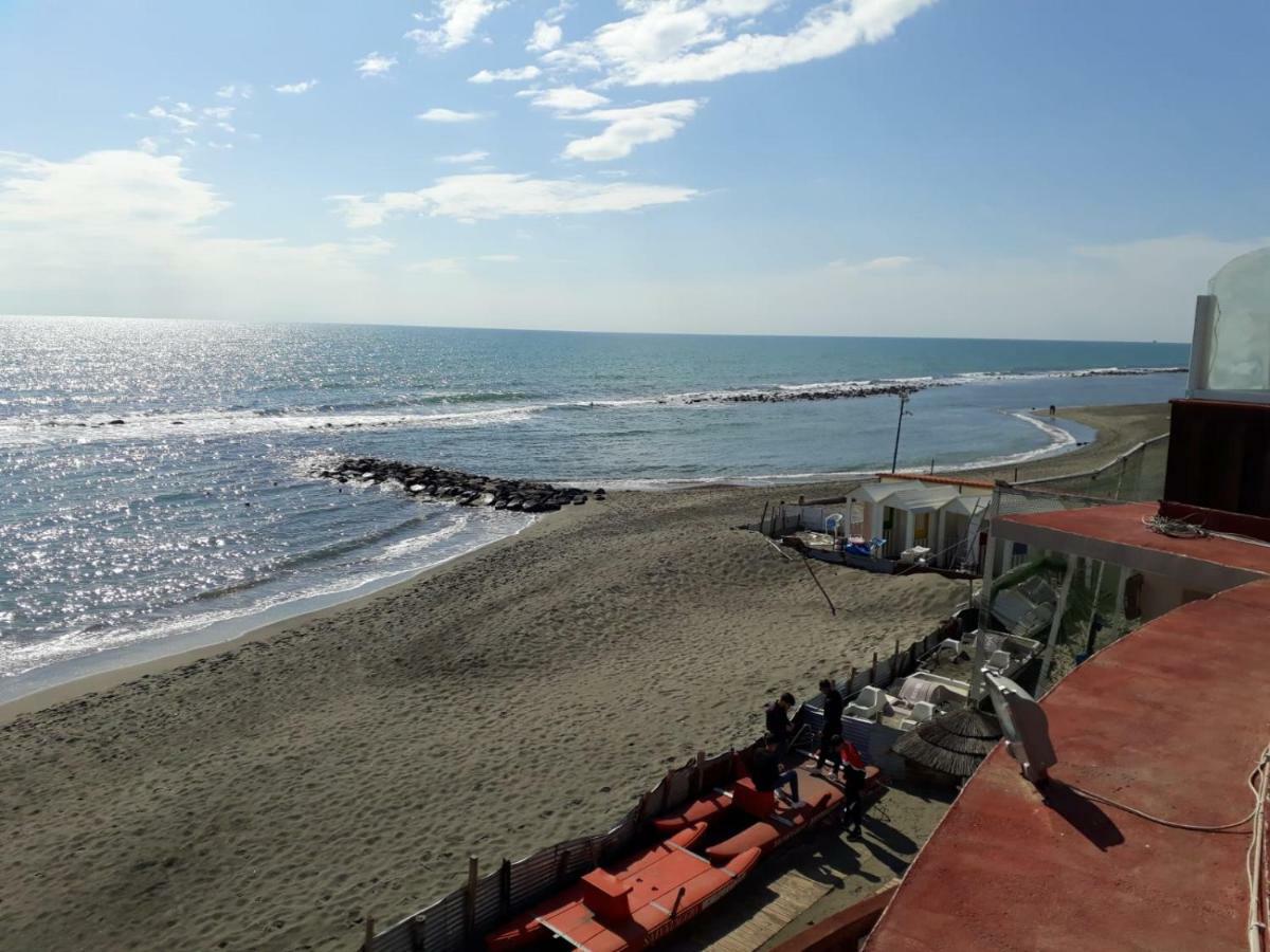 La Terrazza Sul Mare Di Roma, Wifi, Ac Apartman Lido di Ostia Kültér fotó